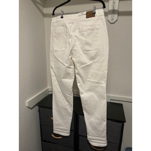 NWT Judy Blue Ivory Drawstring High Waist Jeans Sz 13/31 - Picture 11 of 13